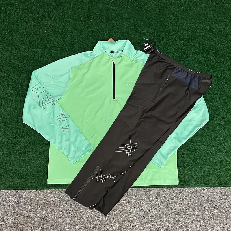 CHINEE-Mens-Quick-Drying-Long-Sleeve-Sports-T-Shirt-Pants-Reflective-Stripes-Trousers-Set-Spring-Autumn-Winter-Running-Suit-1