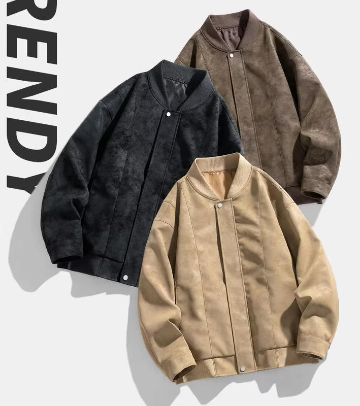 CHINEE-Mens-Spring-and-Autumn-American-Retro-Pilot-Leather-Jacket-with-Niche-Design-Mens-Baseball-Uniform