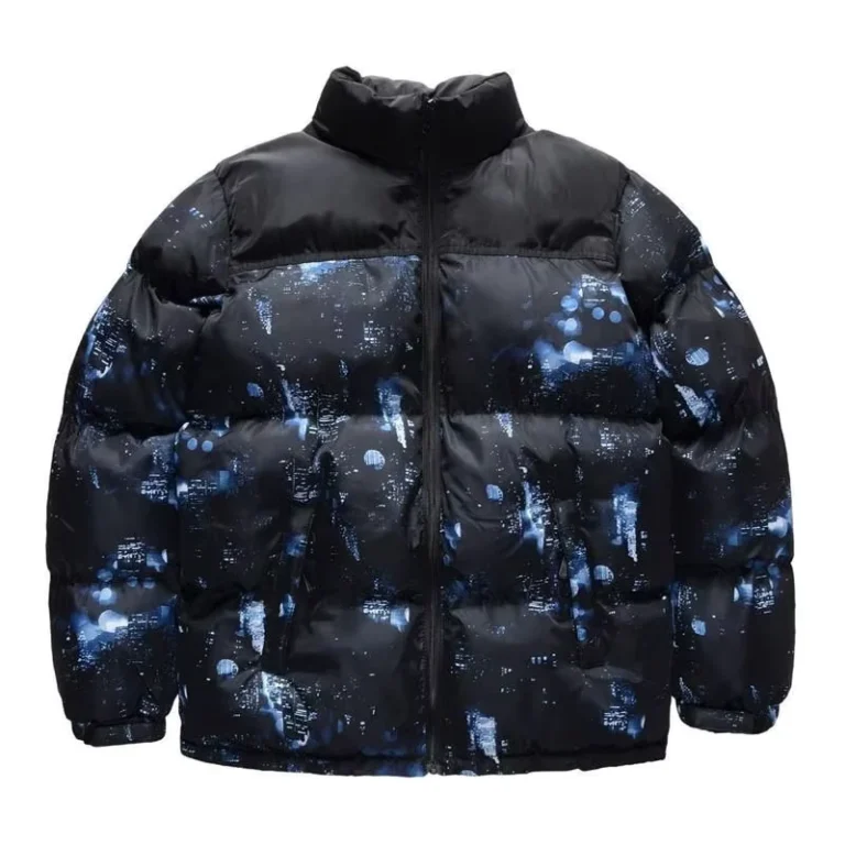 CHINEE-Mens-Stylist-Coat-Leaves-Printing-Parka-Winter-Men-Women-Warmly-Feather-Fashion-Overcoat-Jacket-Down-Jacket-North