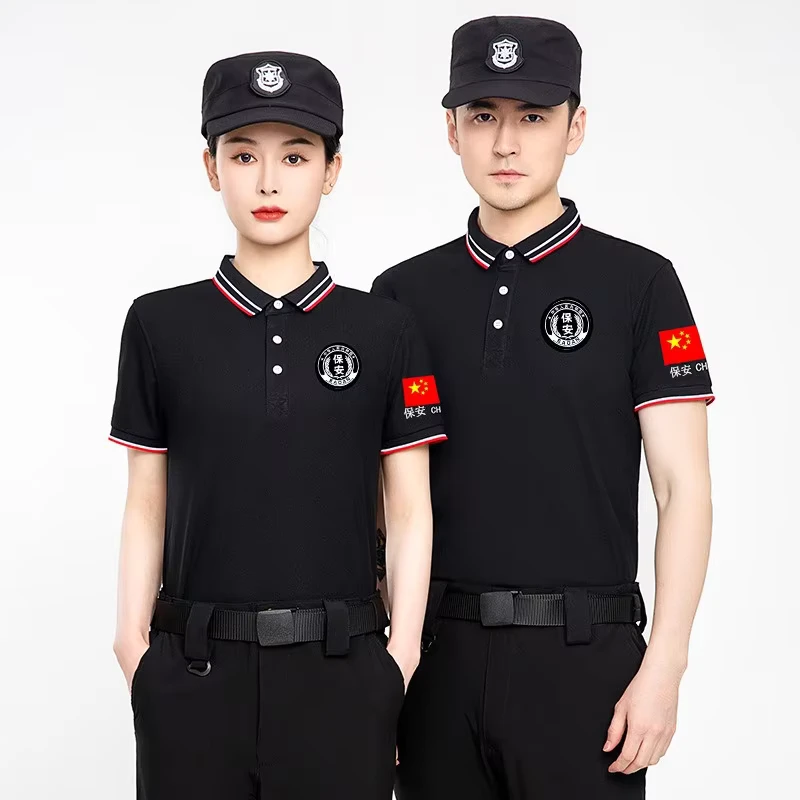 CHINEE-Mens-Summer-Security-Short-Sleeve-Polo-Shirts-Workwear-Uniform-Breathable-Training-Labor-Protection-T-Shirts-1