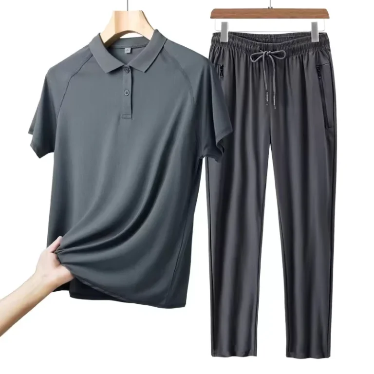 CHINEE-Mens-Tracksuit-Breathable-Quick-dry-Clothing-Polo-T-Shirt-Pants-2-Piece-Street-Casual-Mens-Set-1