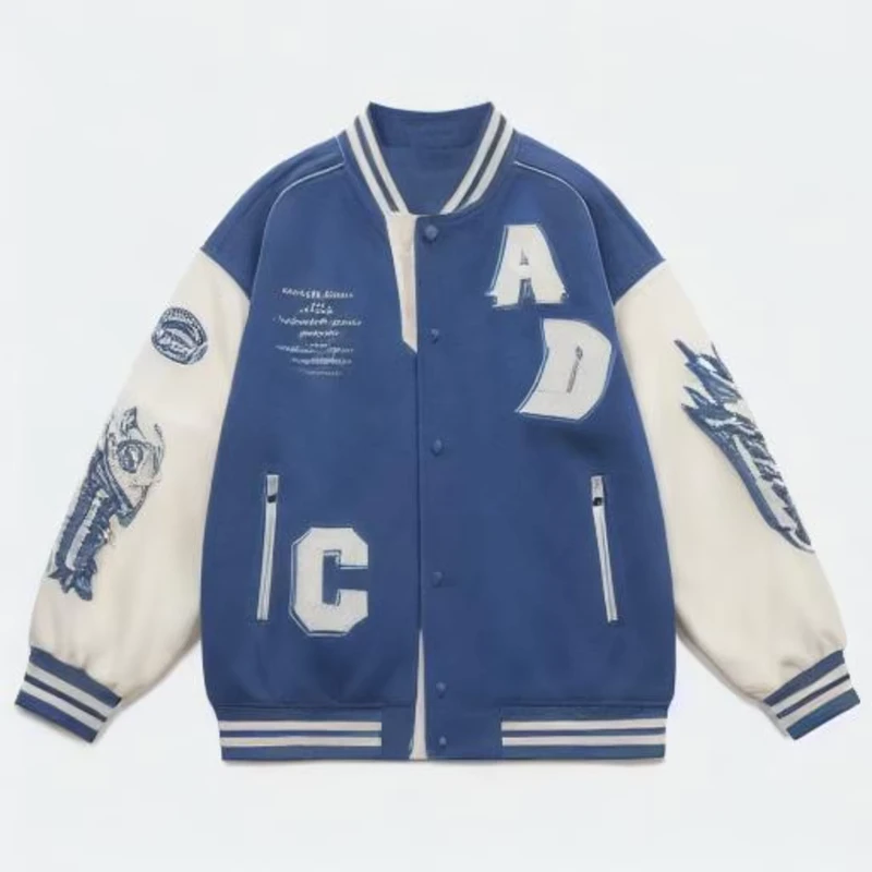 CHINEE-Mens-Trendy-Japanese-Baseball-Uniform-Stand-Collar-Retro-Loose-Fit-XL-5XL-Hip-Hop-Jacket-Pattern