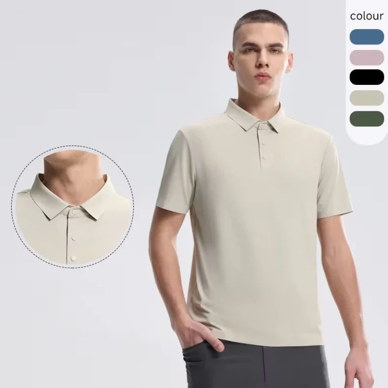CHINEE-Mens-Vintage-Formal-Shirt-Summer-Solid-Color-Turn-Down-Collar-Pocket-Short-Elastic-Sleeve-Breathable-Quick-Dry-Business-Knitted-1