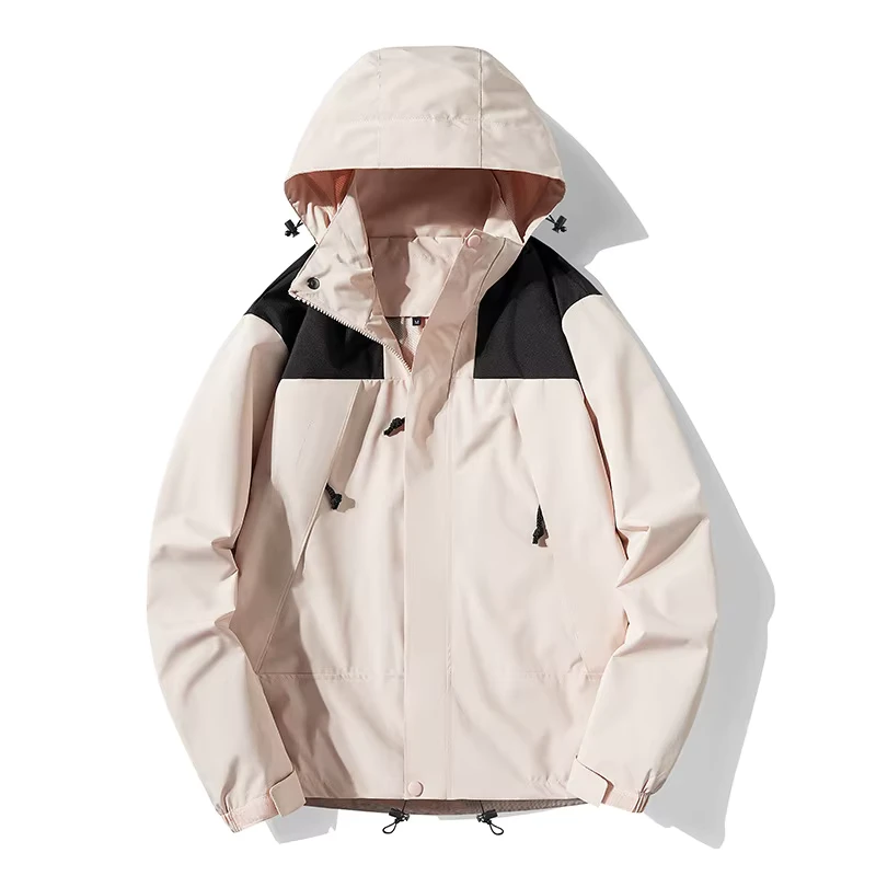 CHINEE-Mens-Womens-Trendy-Korean-Three-in-one-Detachable-Windproof-Waterproof-Zipper-Patchwork-Ski-Jacket-Autumn-Winter-Plus-Velvet