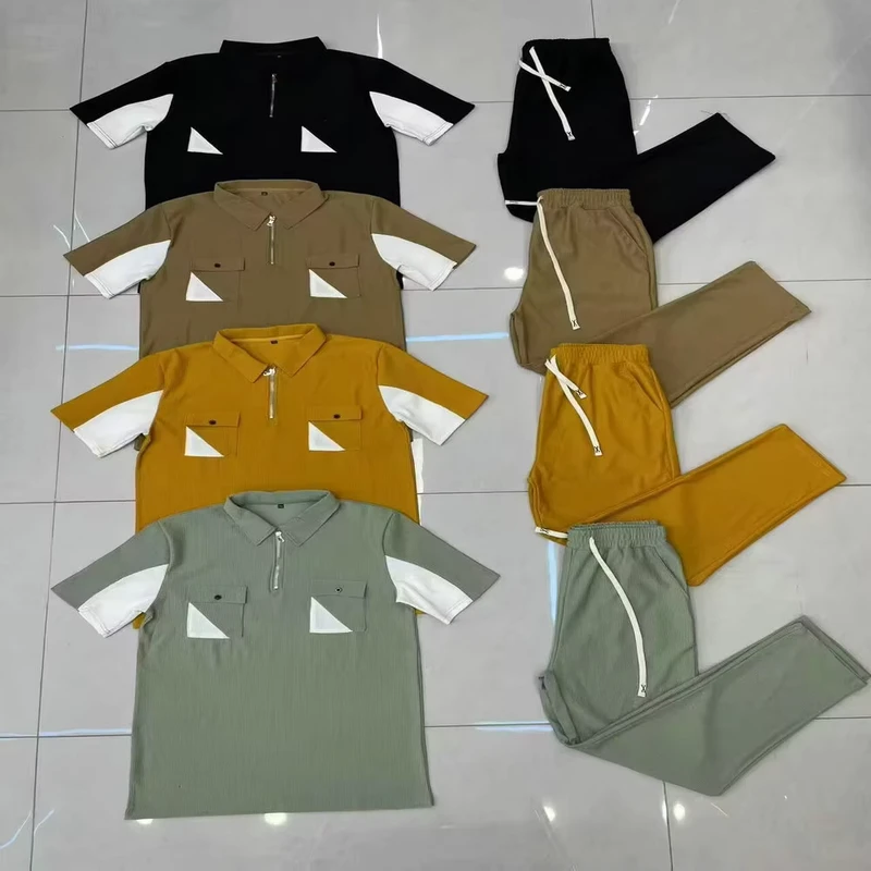 CHINEE-Model-MXJ058-Size-XL-3XL-Collar-Sports-Africa-Mens-Polo-Mens-Skin-Care-Set-T-Shirts-Sets-1