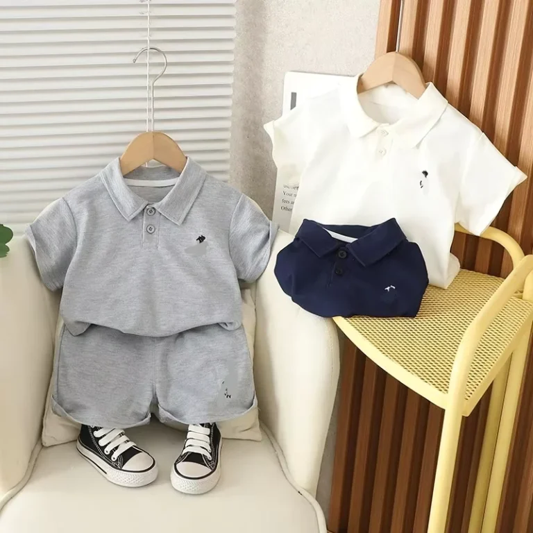 CHINEE-New-Arrival-Summer-Casual-Boys-Clothing-Sets-Short-Sleeves-Polo-Shirt-Shorts-2-Pieces-Outfits-for-Kids