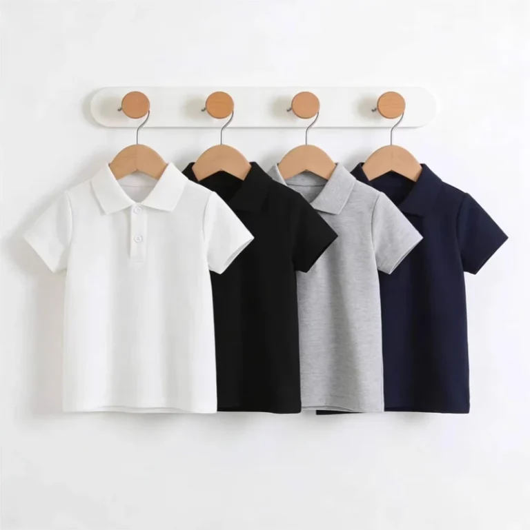 CHINEE-New-Arrival-Summer-Childrens-Clothing-Short-Sleeve-Solid-Color-100-Cotton-Teenager-Boys-Polo-Shirt-1