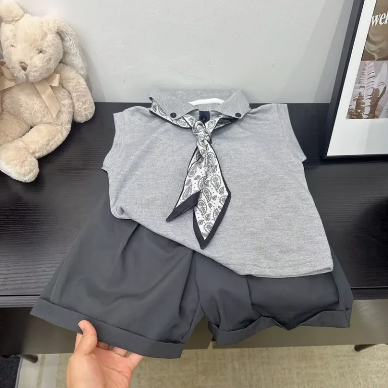 CHINEE-New-Arrival-Summer-Childrens-Clothing-Sleeveless-Polo-Shirt-and-Shorts-2pcs-Clothes-Set-for-Baby-Boy-1