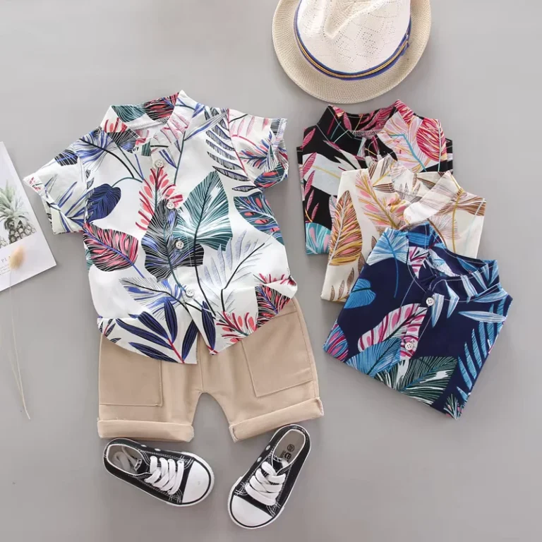 CHINEE-New-Baby-Summer-Clothes-Set-Boy-Polo-Shirt-Fashion-Short-Sleeve-Childrens-Clothing-for-0-4Years-1