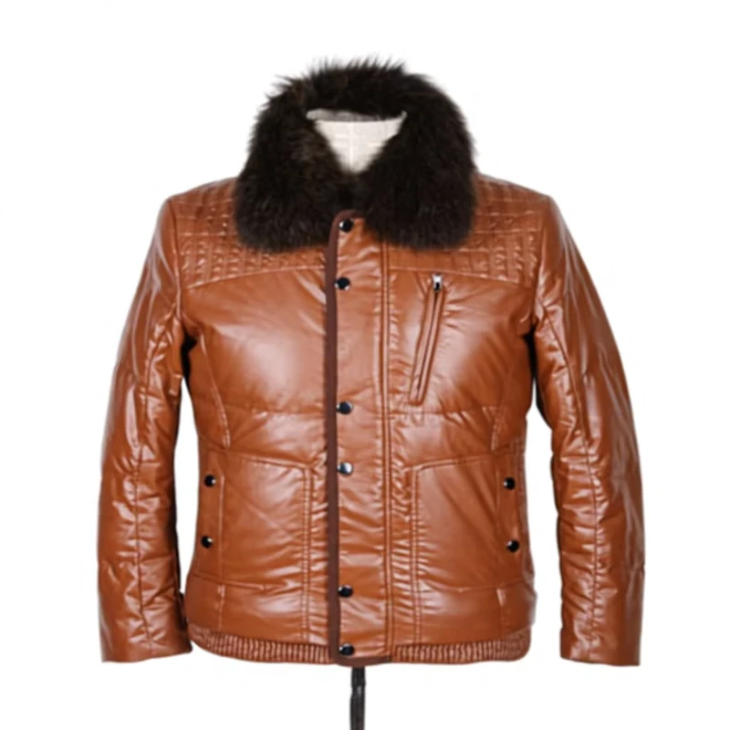 CHINEE-New-Fashion-High-Quality-Mens-Fur-Trim-Waterproof-Plus-Size-Winter-Ultra-Light-Warm-Down-Jacket