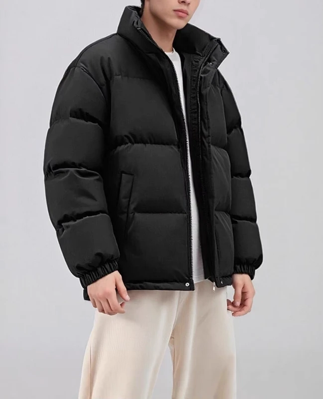 CHINEE-New-Oversized-Lightweight-Puffer-Womens-Mens-Jacket-Winter-Warm-Casual-Solid-Color-Polyester-Filled-Coated-Waterproof-Stand