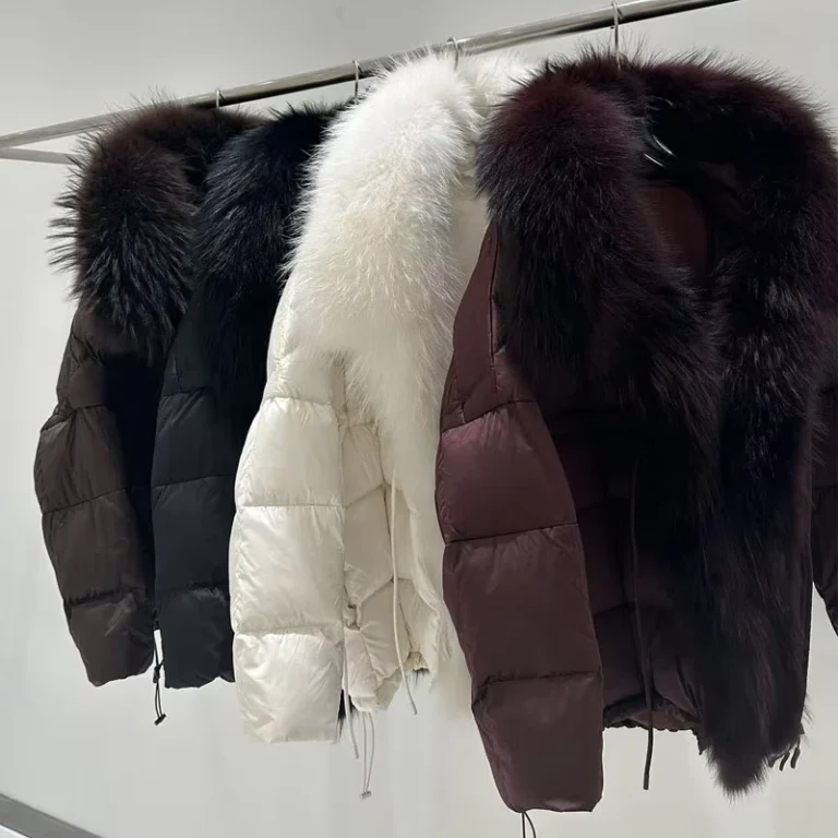 CHINEE-New-Oversized-Raccoon-Fur-Collar-Winter-Puffer-Hooded-Jacket-Women-Thick-Warm-White-Duck-Down-Coat-Waterproof-Parka