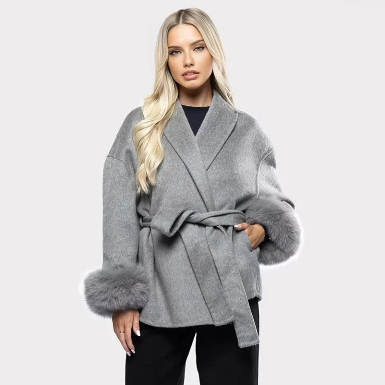 CHINEE-New-Winter-Double-Sided-Thickened-Warm-Woolen-Coat-Women-Real-Natural-Fox-Fur-Cuffs-Belted-Fur-Wool-Blends-Jacket