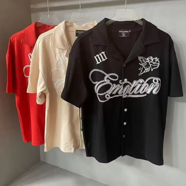 CHINEE-Niche-Waffle-Embroidery-Set-Mens-and-Womens-POLO-Shirt-ME-Top-Mixed-Emotions-Any-Summer-Oversized-Mens-and-Womens-Shorts-1