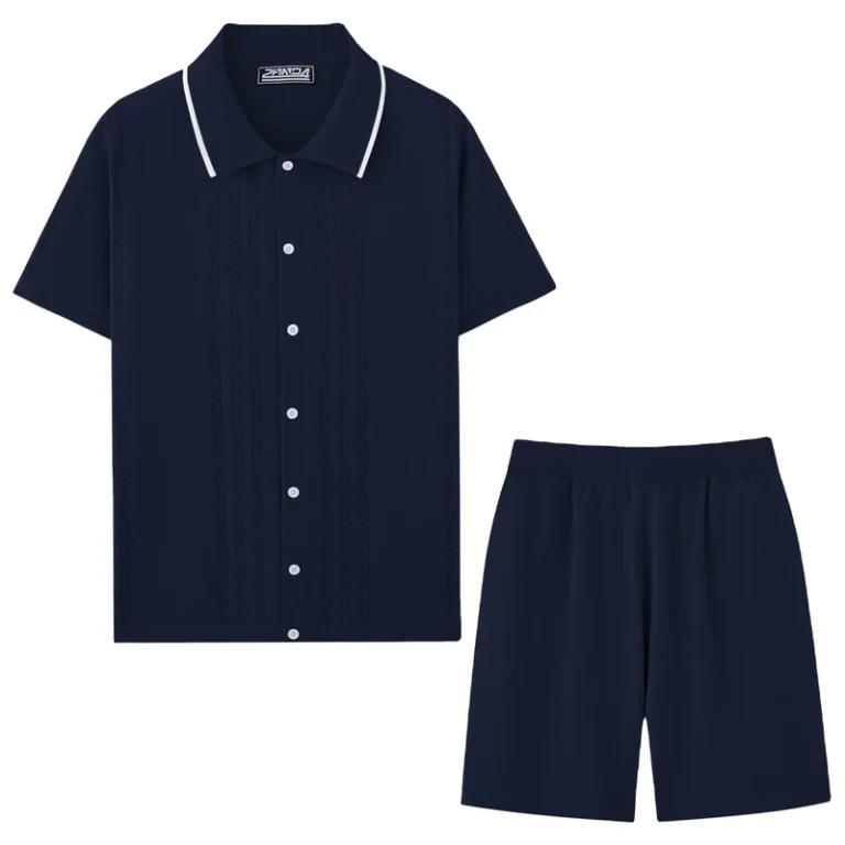 CHINEE-OEM-Custom-High-Quality-Custom-Polo-Shirt-Two-Sets-Mens-Shorts-Two-Sets-Sports-Suits-Clothing