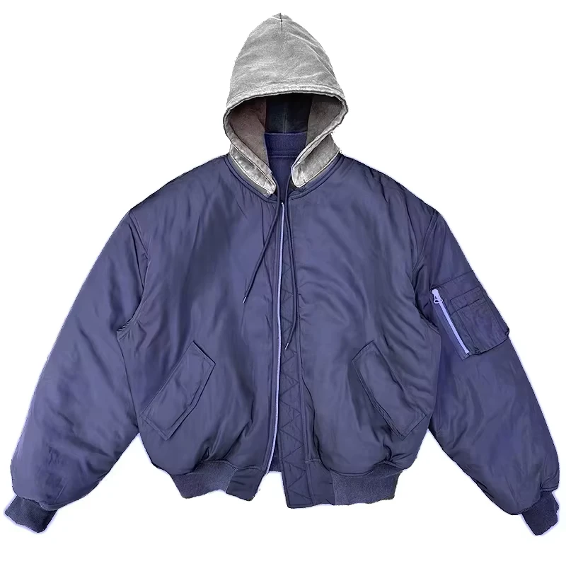 CHINEE-OEM-Custom-Mens-Winter-Jacket-High-Quality-Suede-Bomber-Oversized-Hood-Stand-Collar-Streetwear-Satin-Canvas-Knitted