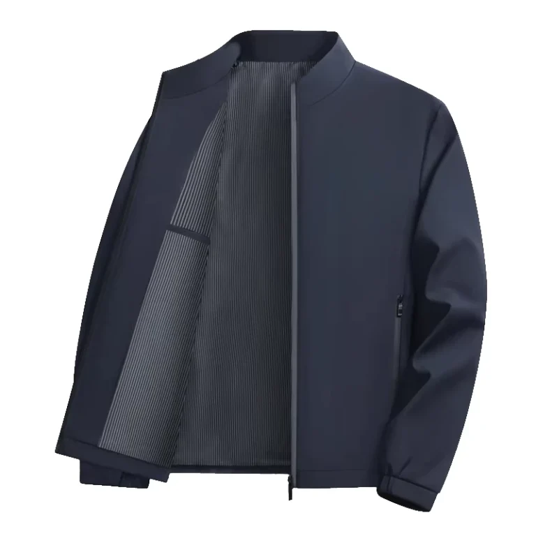 CHINEE-OEM-Direct-Factory-Sales-Woven-Fabric-Breathable-Men-Bomber-Jacket-Middle-Aged-Elderly-Sports-Versatile-Stand-Collar-Jacket