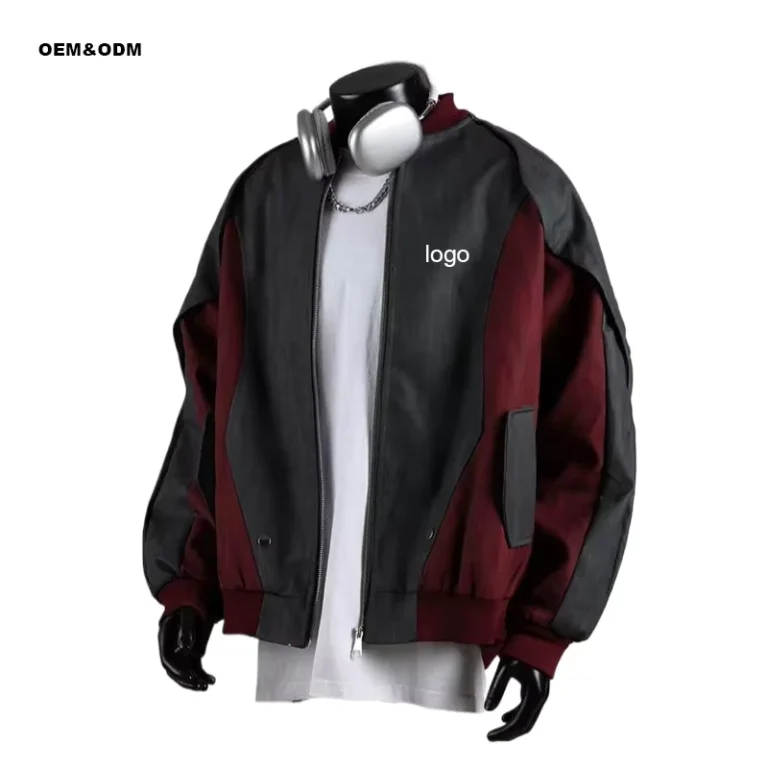 CHINEE-OEM-Factory-Simple-Style-PU-Leather-Mens-Jacket-Fashion-Trend-Mens-Motorcycle-Leather-Jacket-Custom-Design-Jacket
