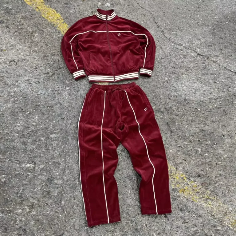 CHINEE-OEM-Manufacturer-Retro-Style-Men-Velour-Tracksuit-Long-Sleeve-Zip-up-Jacket-and-Pants-Two-Piece-Set-Casual-Sportswear