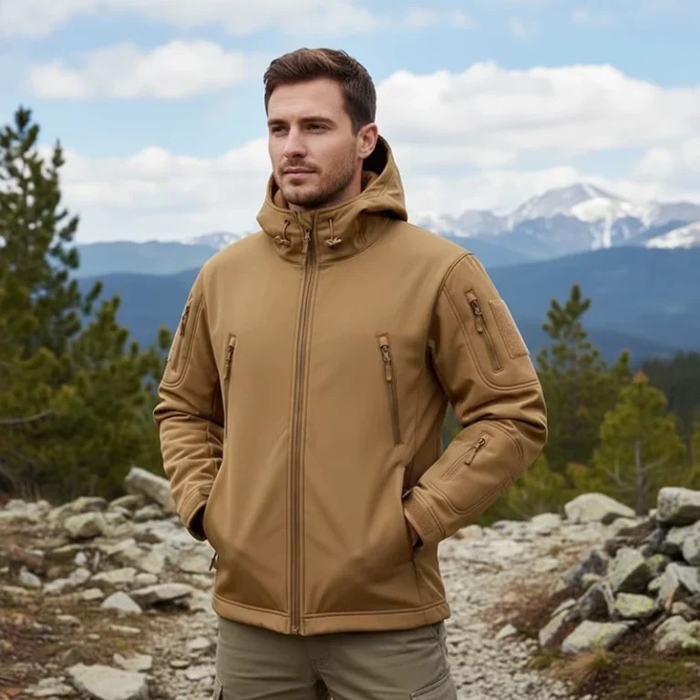 CHINEE-OEM-Mens-Tactical-Outdoor-Softshell-Jacket-Winter-Fleece-Waterproof-Windproof-Warm-Mountaineering-Jacket-with-Hood