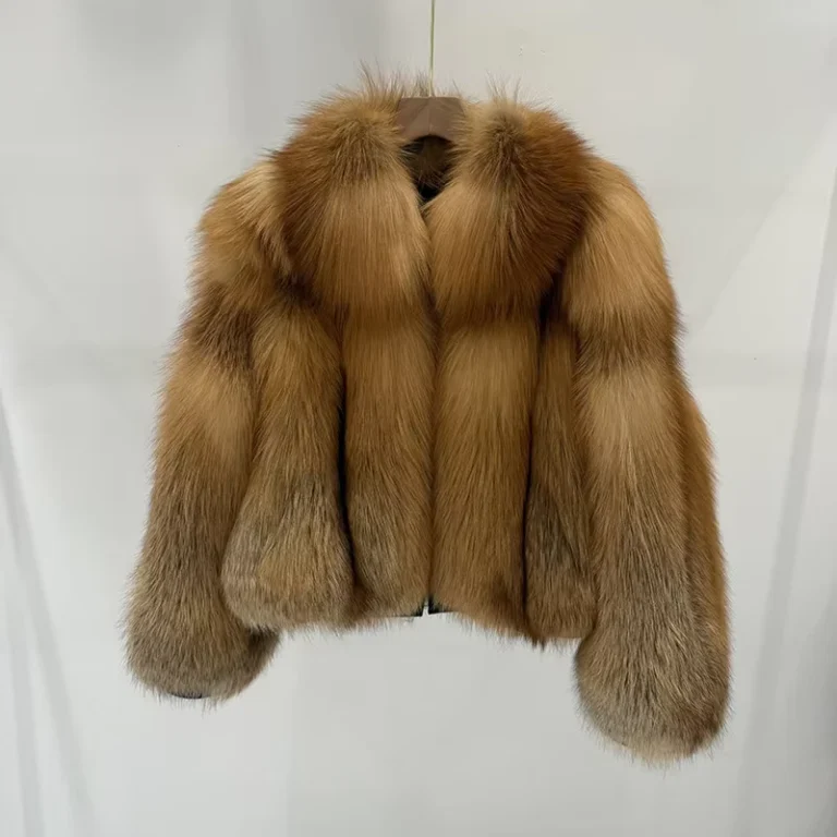 CHINEE-Oem-Customized-Womens-Fashionable-Winter-100-Fox-Fur-Jacket
