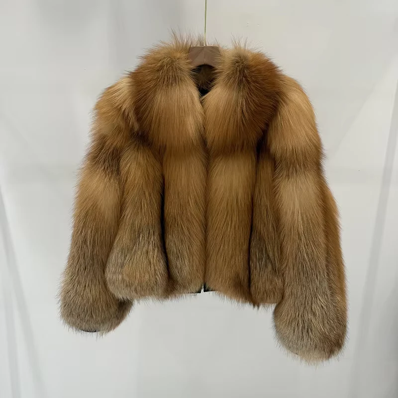 CHINEE-Oem-Customized-Womens-Fashionable-Winter-100-Fox-Fur-Jacket