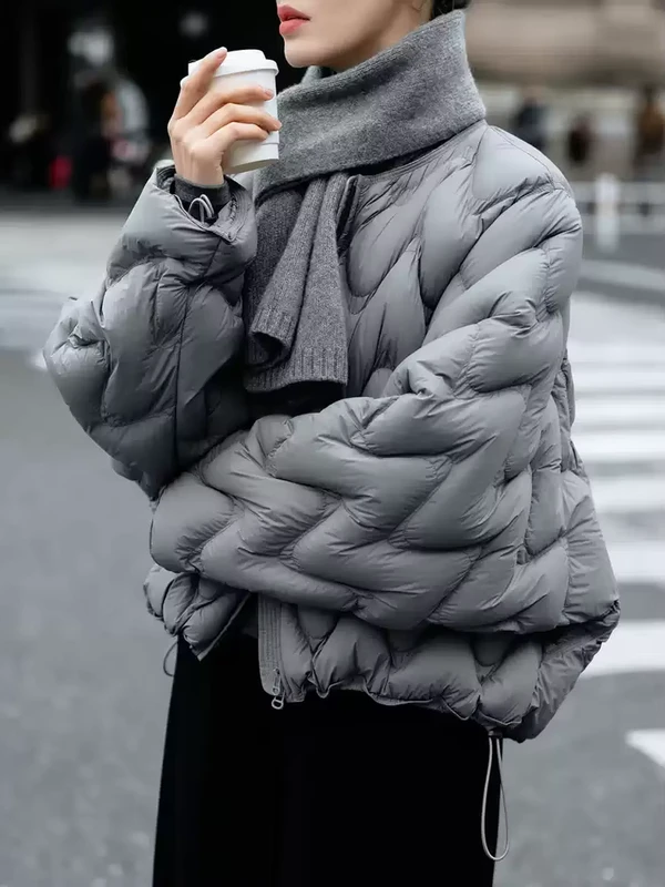 CHINEE-Old-Money-Style-New-Korean-inspired-Thickened-Warm-Padded-Coat-Winter-Quilted-Short-Gray-Jacket