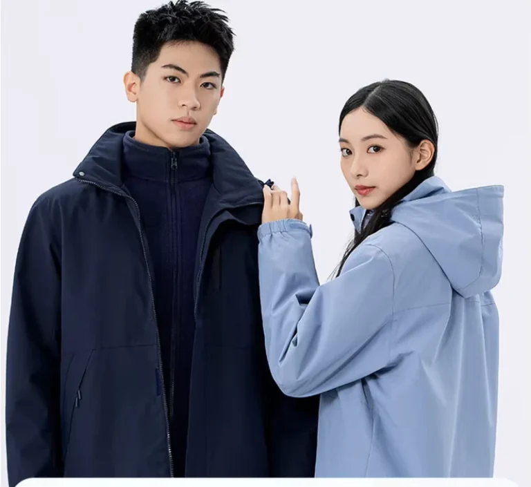 CHINEE-Outdoor-Mens-Womens-Solid-Hooded-Jacket-Windproof-Waterproof-Standard-Mountain-Climbing-Jacket