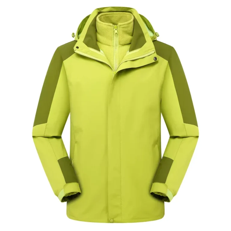 CHINEE-Outdoor-Unisex-3-in-1-Thick-Padded-Fleece-Zipper-Hooded-Sports-Jacket-Windproof-Waterproof-Mountain-Climbing-Ski-Winter