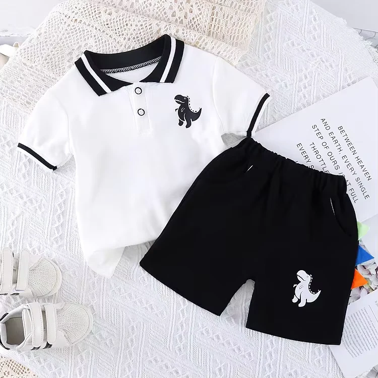 CHINEE-POLO-Lapel-Fashion-Boys-Clothing-Toddler-Boys-Clothing-Sets-Two-Piece-Set-Casual-T-shirt-Shorts-Children-Summer-Clothes-1