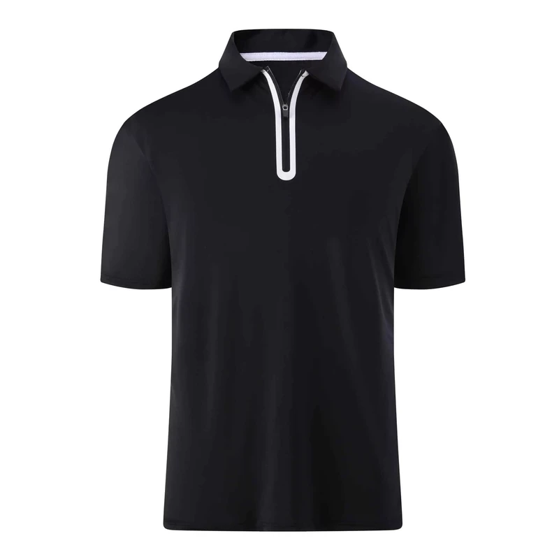 CHINEE-POLO-Shirt-Mens-Summer-Breathable-Spandex-Casual-Crew-neck-Short-sleeved-Business-T-shirt-1