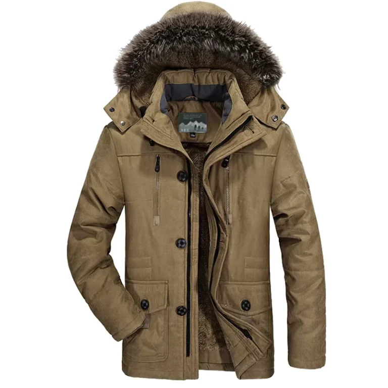 CHINEE-Plus-Size-Mens-Winter-Coats-Warm-Waterproof-and-Windproof-Hoody-Fleece-Jacket