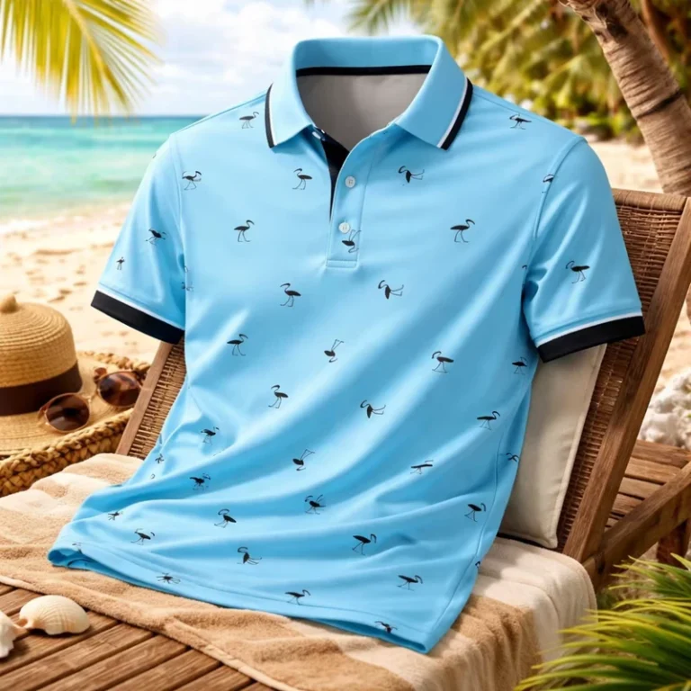 CHINEE-Printed-Polo-Shirt-Men-Breathable-Short-Sleeve-Casual-Polo-Top-Summer-Fashion-Lightweight-Golf-Shirt-OEM-1