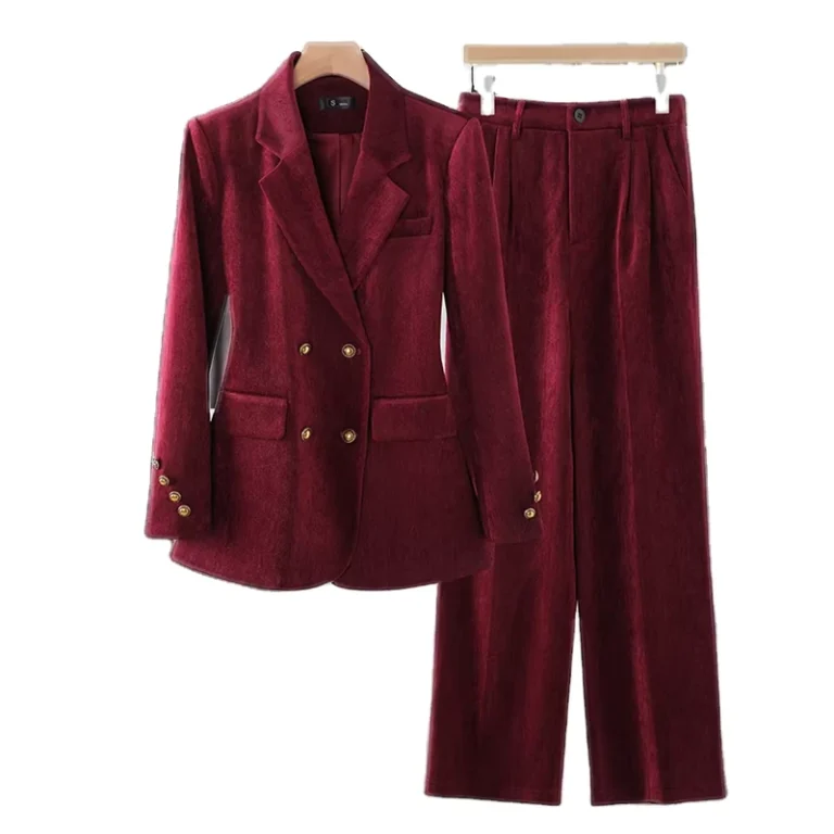 CHINEE-Professional-Factory-Customization-Womens-2-Piece-Suit-Set-for-Summer-Spring-Autumn-Winter-One-Stop-Production