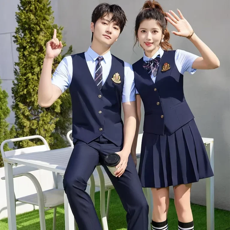 CHINEE-Professional-Unisex-Preppy-Style-Vest-Suit-Dress-School-Uniforms-for-Female-Teachers-Preschool-Kindergarten-Work-Clothes-School