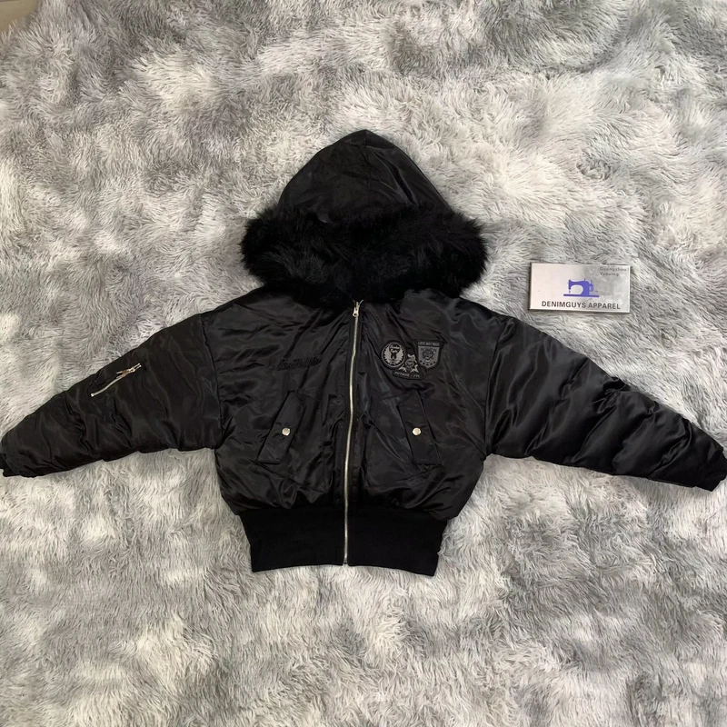 CHINEE-Reversible-Fashion-Outdoor-Outwear-Custom-Winter-Racing-Puffer-Waterproof-Baseball-Windbreaker-Down-Jackets