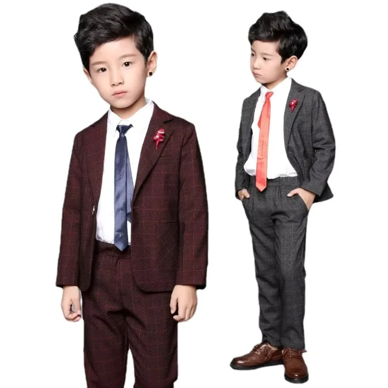 CHINEE-School-Boys-Formal-Suit-for-Weddings-Prom-Party-Flower-Boys-Birthday-Tuxedo-Dress-BlazerPants-2Pcs-Children-Performance-Costume