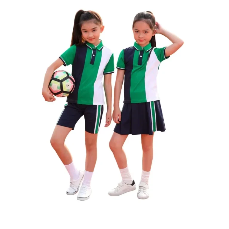 CHINEE-School-Girls-Polo-Shirt-Skirt-Set-School-Sports-Wear-Uniform-for-Kindergarten-and-Primary-Girls-Football-School-Uniforms-1