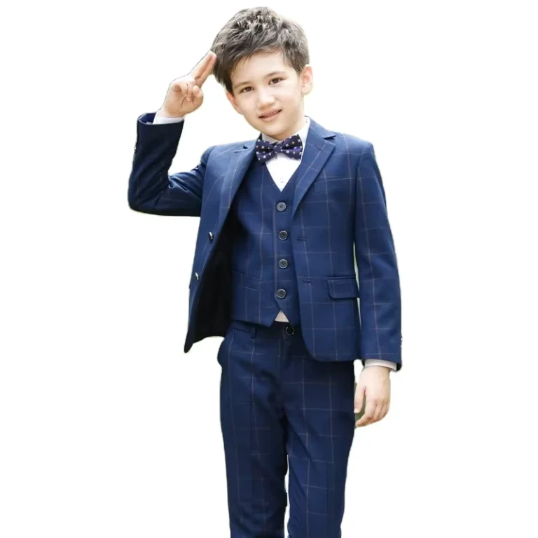 CHINEE-Slim-Fit-Blazer-Vest-Pants-Set-High-Quality-Plaid-Wedding-Suit-for-Boys-Formal-Suit-1