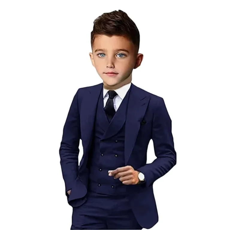 CHINEE-Slim-Fit-Formal-Boy-Tuxedo-Party-Suit-Children-Graduation-Suit-Set-for-Boys-Solid-Color-Peak-Lapel-Jacket-Vest-Pants-3-Piece-Set-1