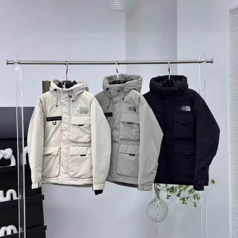 CHINEE-Slim-Workwear-Down-Jacket-Mens-Womens-Winter-Thick-Zipper-Hooded-Warm-Cold-resistant-Wind-proof-Drum-Packaging