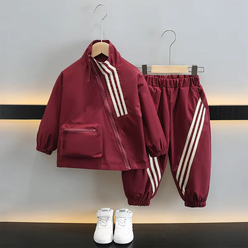 CHINEE-Spring-Autumn-Stylish-Children-2pcs-Sports-Suits-Fashionable-Casual-Teenagers-Boy-Clothes-Sets-1