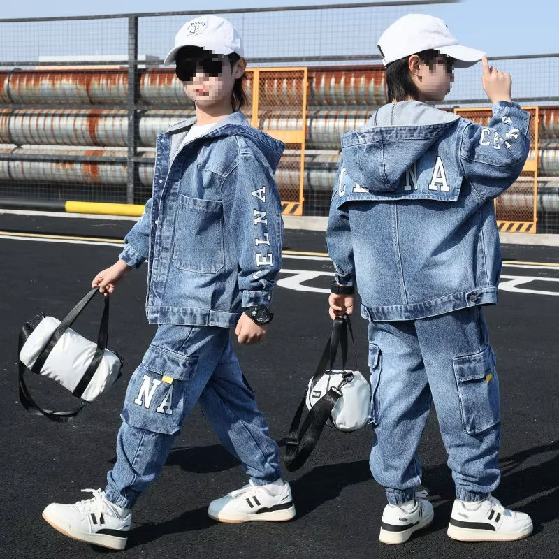 CHINEE-Spring-Boys-Korean-style-Corduroy-Suit-New-Childrens-Autumn-Fashionable-12-Years-Old