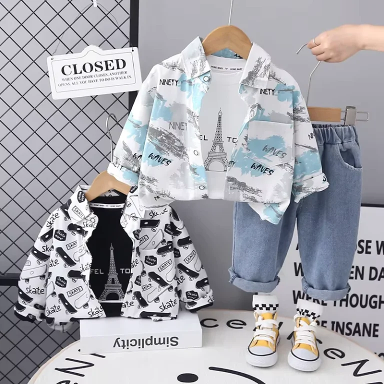 CHINEE-Spring-New-Boys-Casual-Suit-Fashionable-Baby-Shirt-Three-Piece-Set-Trendy-Clothing-for-Baby-Infants-for-Spring-Autumn-1