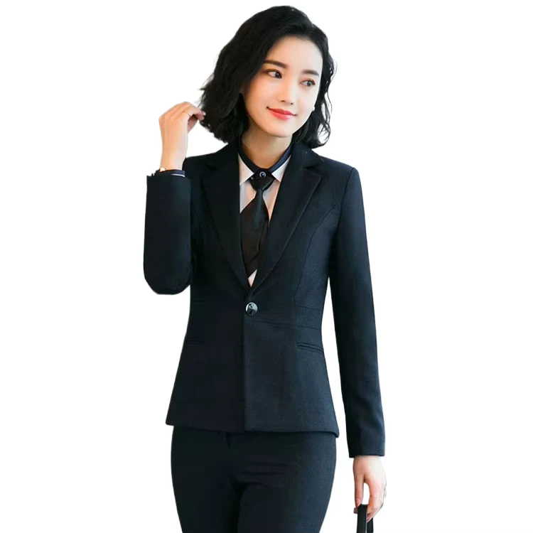 CHINEE-Spring-and-Autumn-Long-Sleeved-Slim-Fit-Elegant-Professional-Outfit-Womens-Clothing-Korean-Style-Office-Lady-Fashion