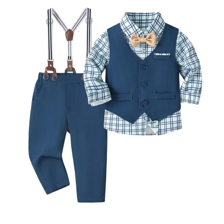 CHINEE-Spring-and-Autumn-New-Childrens-Boy-Party-Formal-Suit-for-5Y-Gentleman-Style-Baby-Boy-Clothing-Fashion-Two-piece-Suit-Coat