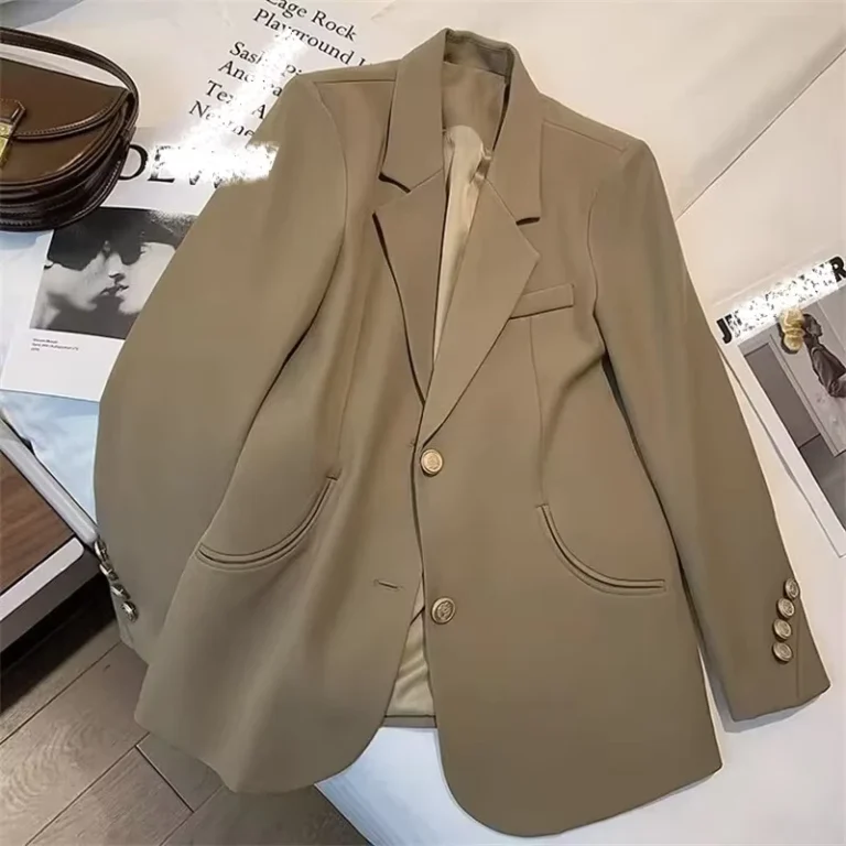 CHINEE-Spring-and-Autumn-Suit-Jacket-Women-Fashionable-Mid-to-Long-Length-Suit-for-Women