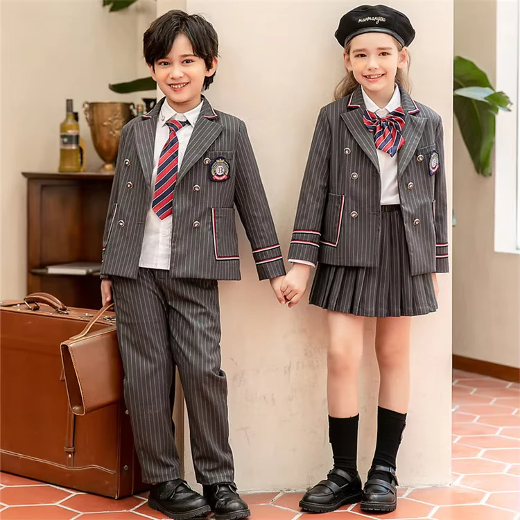 CHINEE-Student-British-School-Uniform-Spring-Autumn-and-Winter-Stripe-Suit-1