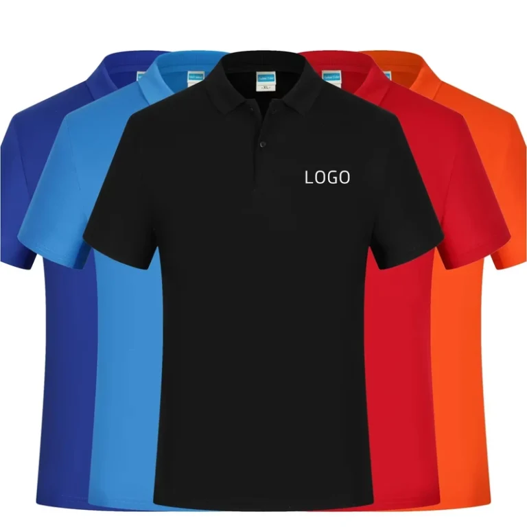 CHINEE-Sublimation-Blank-Polo-Shirts-For-Men-Custom-T-Shirt-Bulk-Embroidery-Logo-Golf-Polo-Shirt-Dry-Fit-Work-Clothes-Unisex-Women