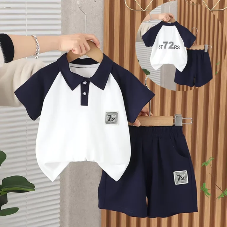CHINEE-Summer-Cotton-Polo-Shirt-for-Kids-Boys-Casual-Campus-Style-Short-Sleeve-Suit-With-Printed-Pattern-1